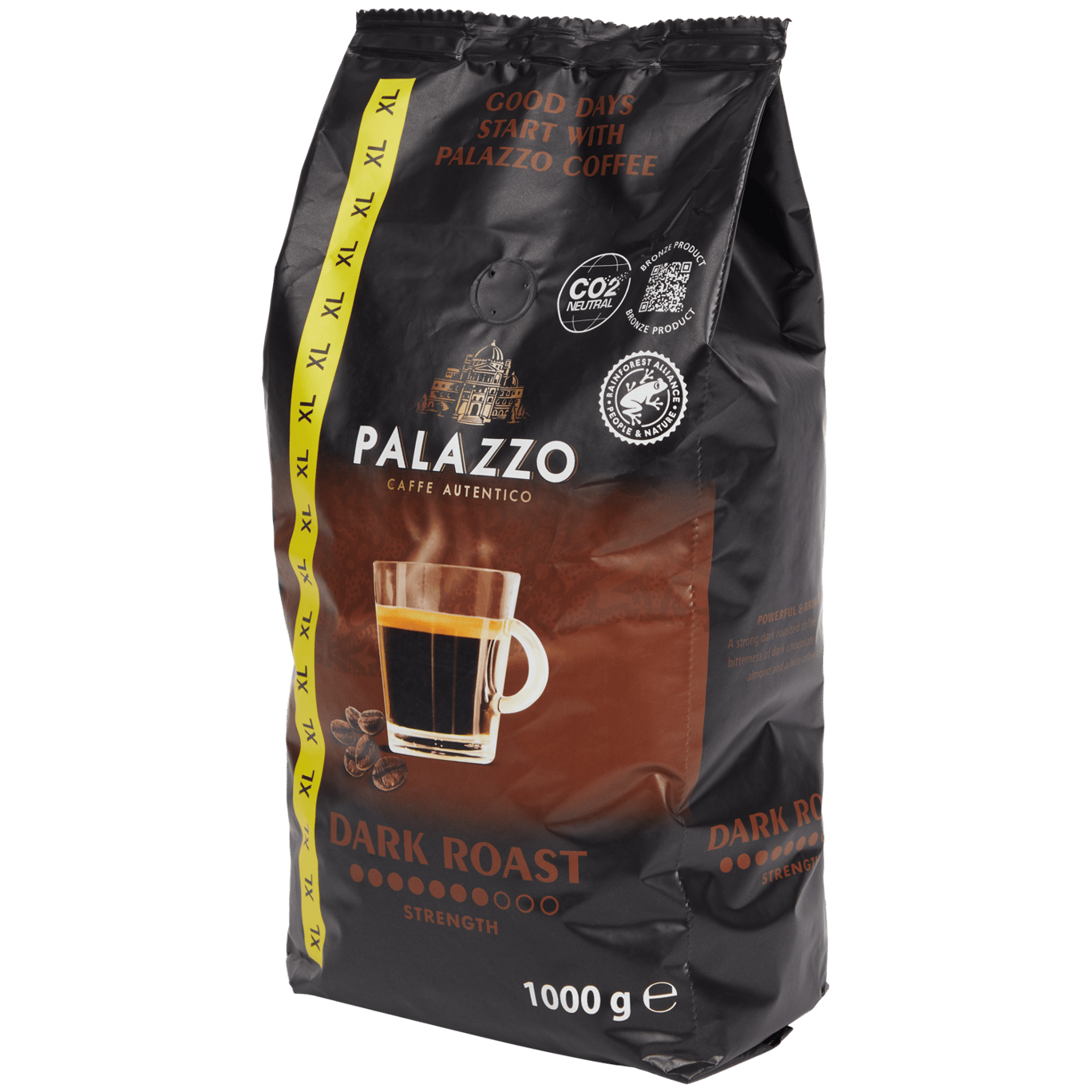 Café em grão Palazzo Dark Roast