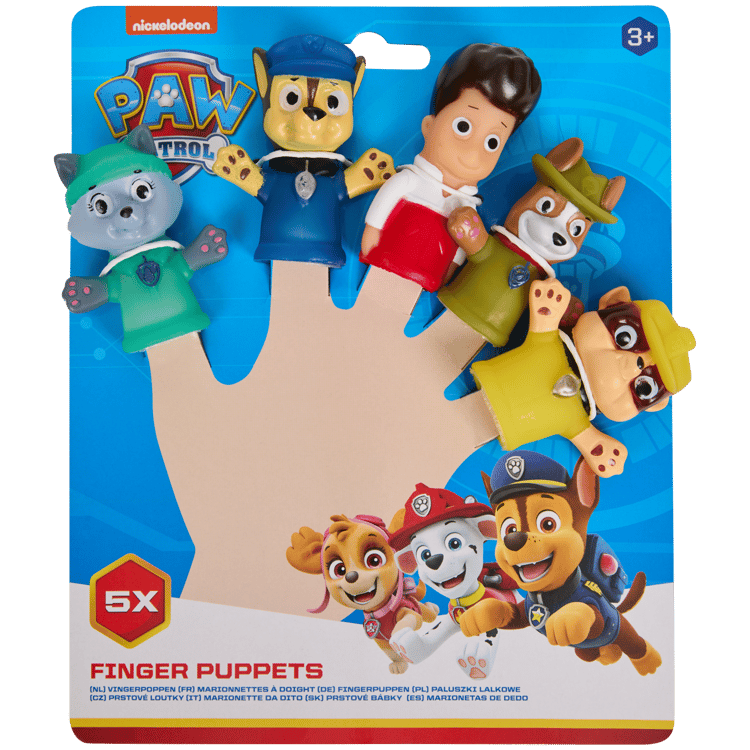 Vingerpoppen Paw Patrol