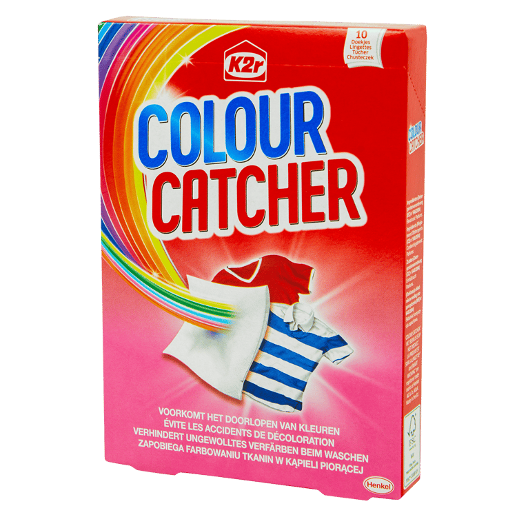 Toalhitas anti-transferência de cor Colour Catcher K2r
