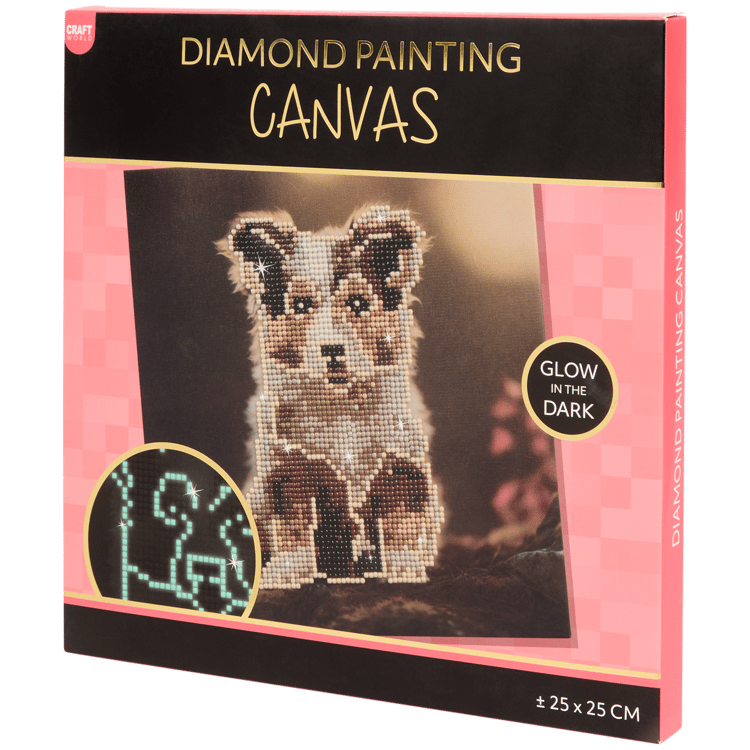 Diamond Painting que brilha no escuro