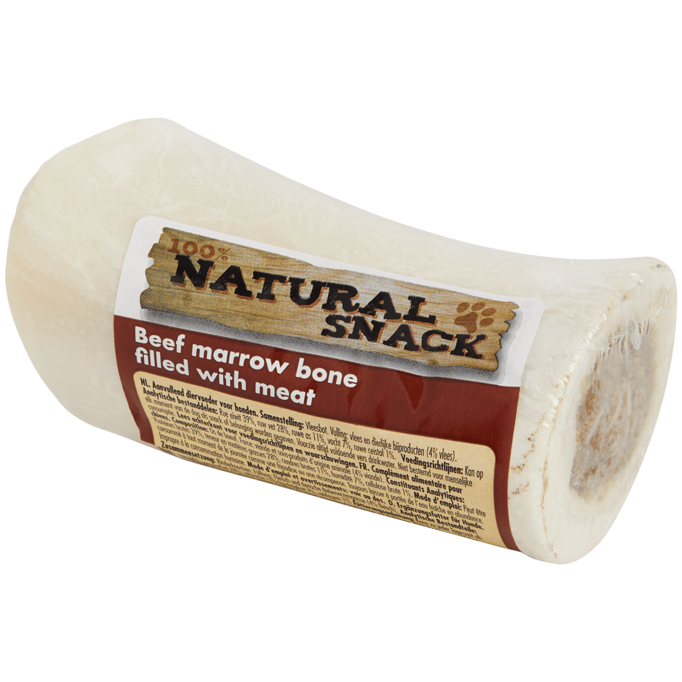 Aperitivos para perro de hueso con tuétano Natural Snack