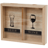 Krabička na korky od vína nebo vršky od piva