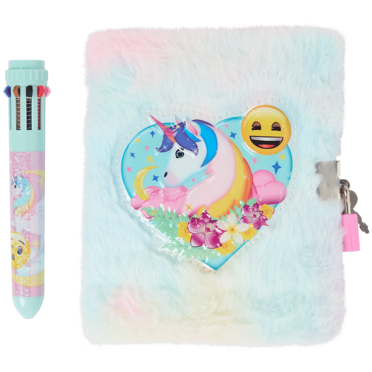 Journal en peluche avec cadenas