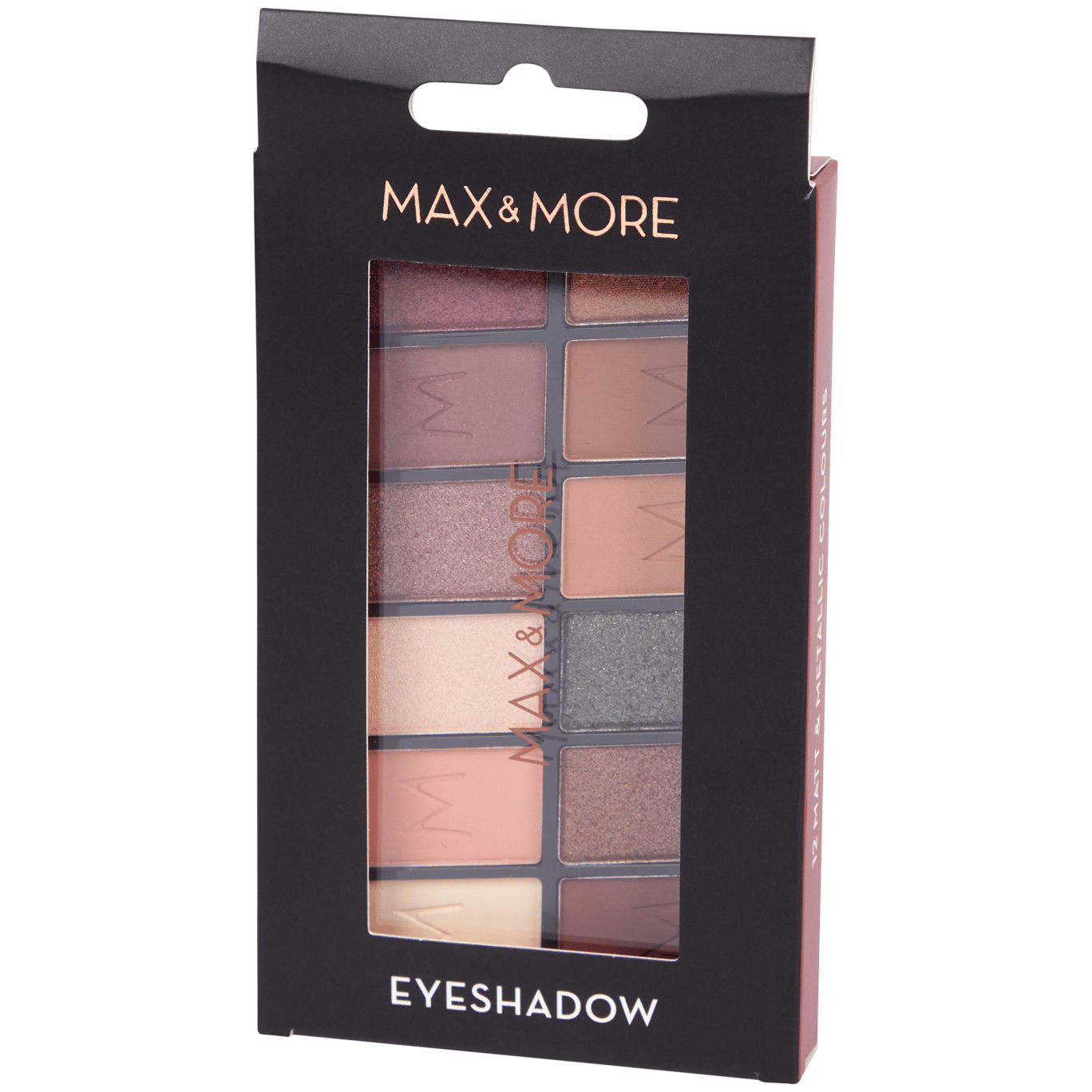 Paleta de sombras para olhos Max & More