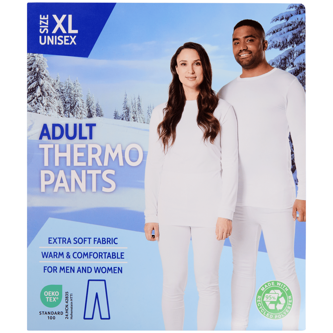 Unisex thermobroek