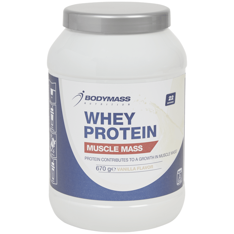 Bodymass whey protein Vanille