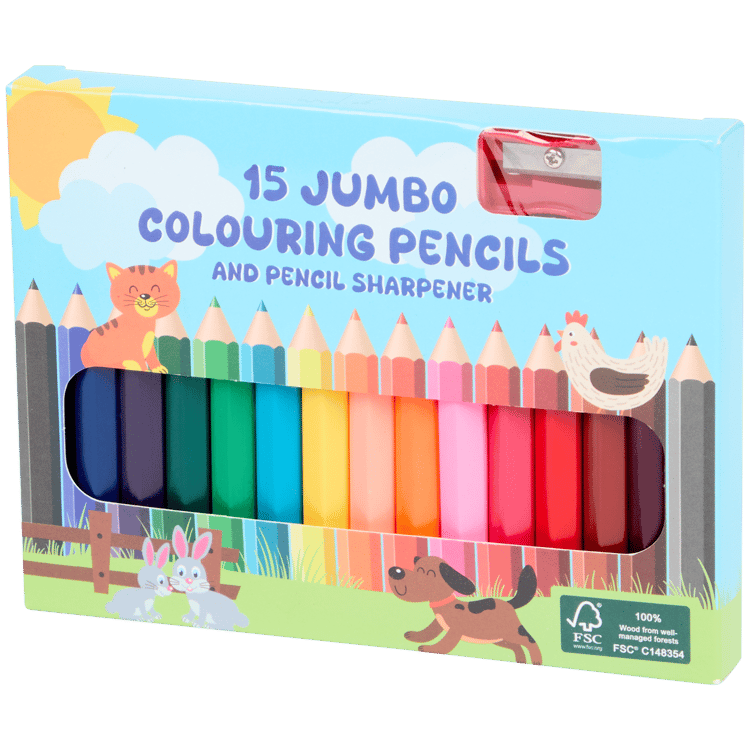 Lápices de colores Jumbo