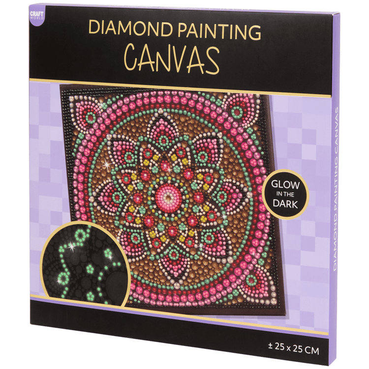 Diamond Painting que brilha no escuro