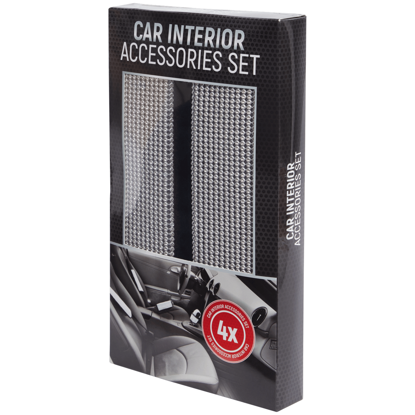 Kit de accesorios para el interior del coche con piedras brillantes