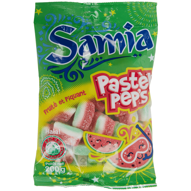 Chuches de frutas Samia Sandía