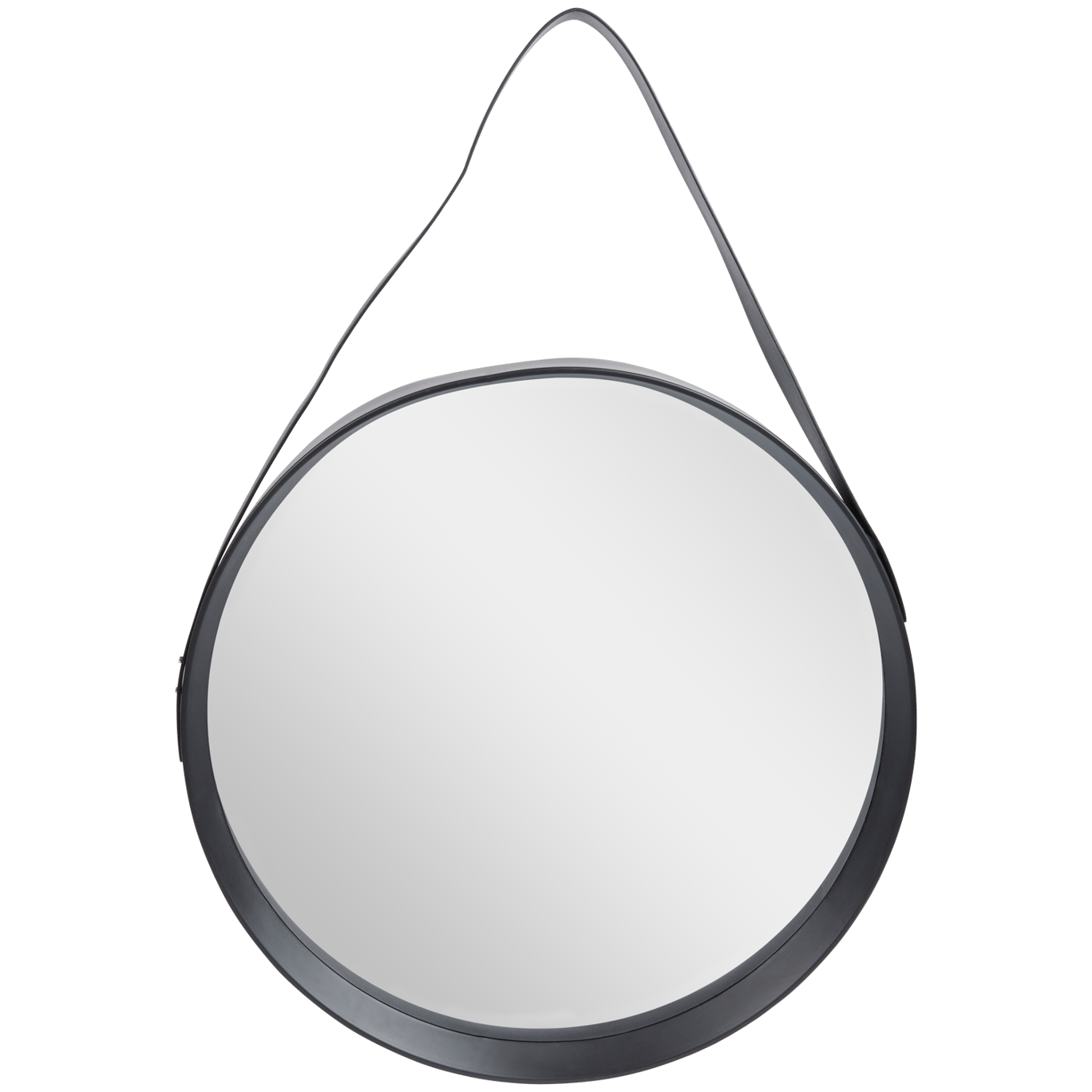 Miroir avec boucle en similicuir Studio Home