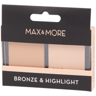 Poudre bronzante et illuminateur Max & More