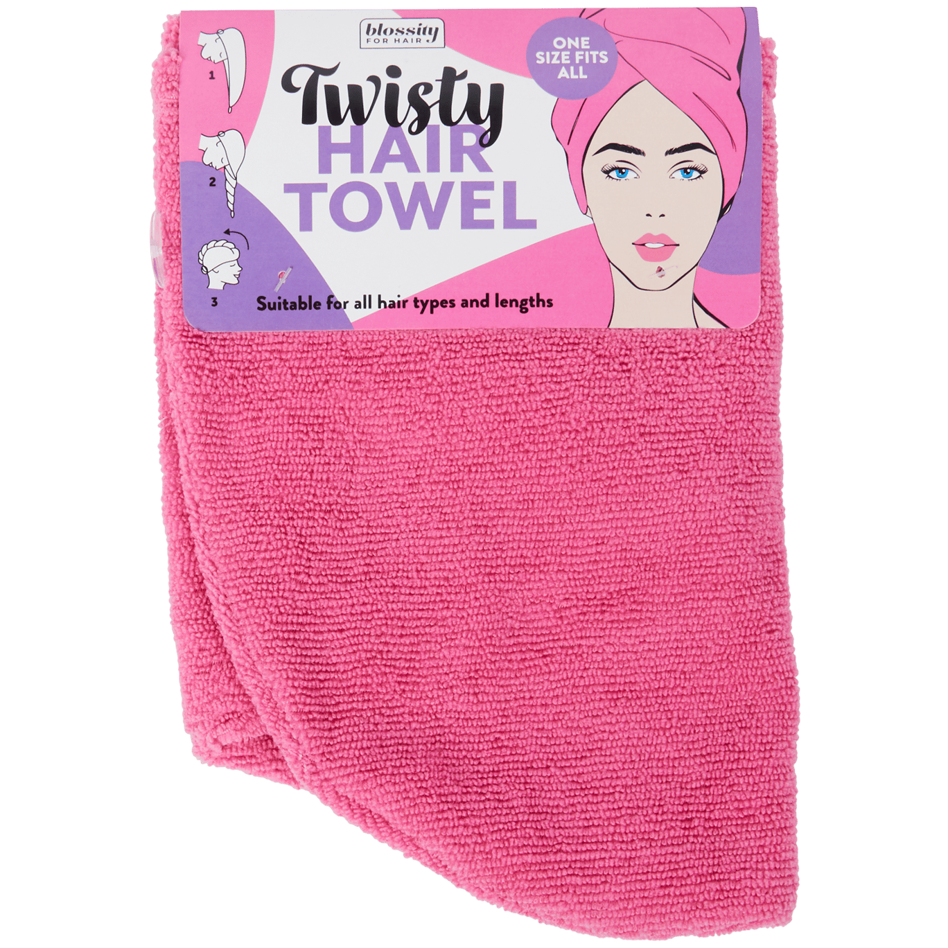 Asciugamano per capelli Blossity