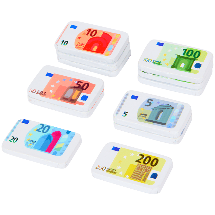 Billets de banque en chocolat Smikkelhuys