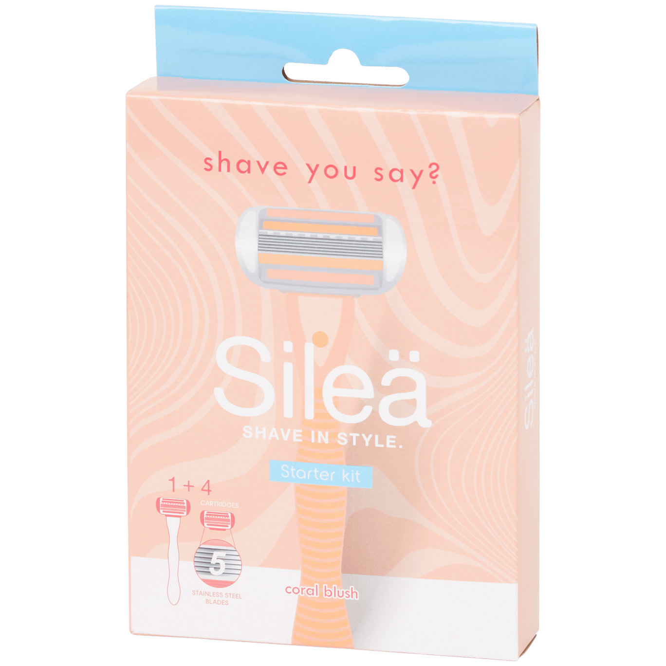 Maszynka do golenia zestaw startowy Silea