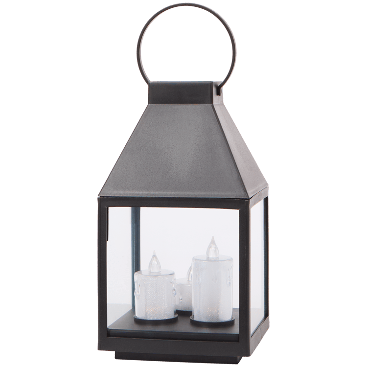 Lanterne avec bougies LED