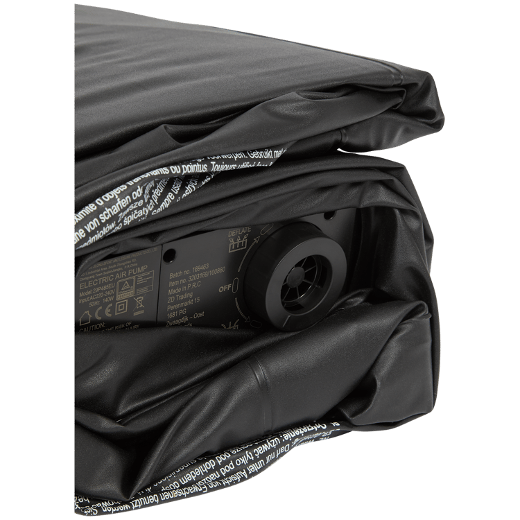 Matelas Camping Get Fit Lit Gonflable Avec Pompe Electrique Integree - Taille Unique De Matelas Gonflable