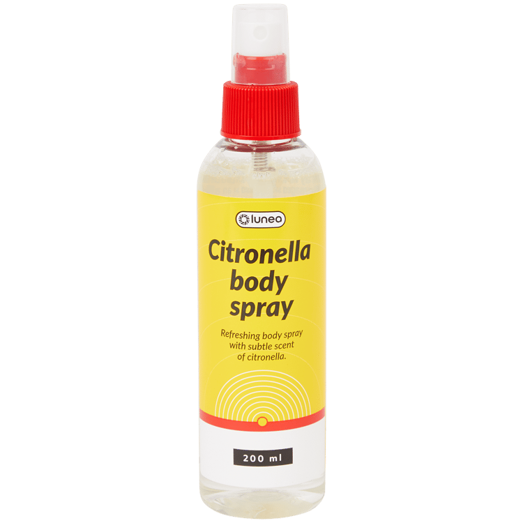 Spray corporel à la citronnelle Lunea