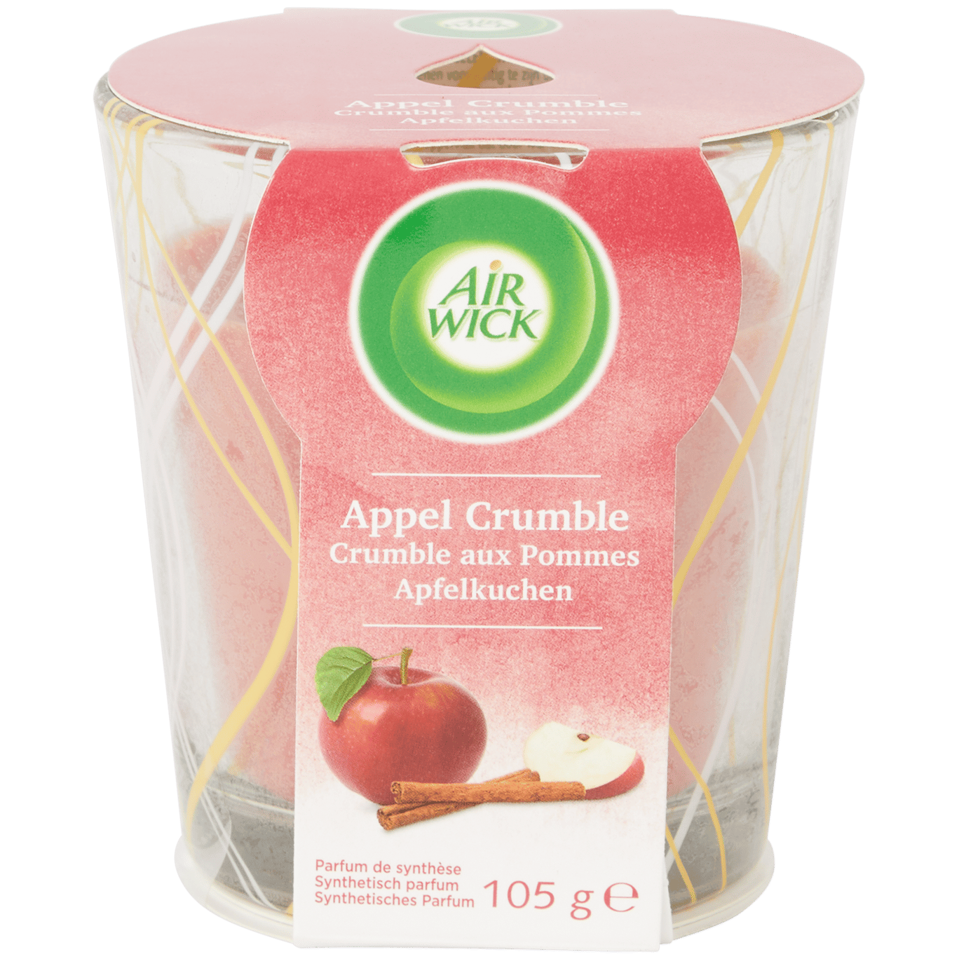 Bougie parfumée Air Wick Crumble aux pommes