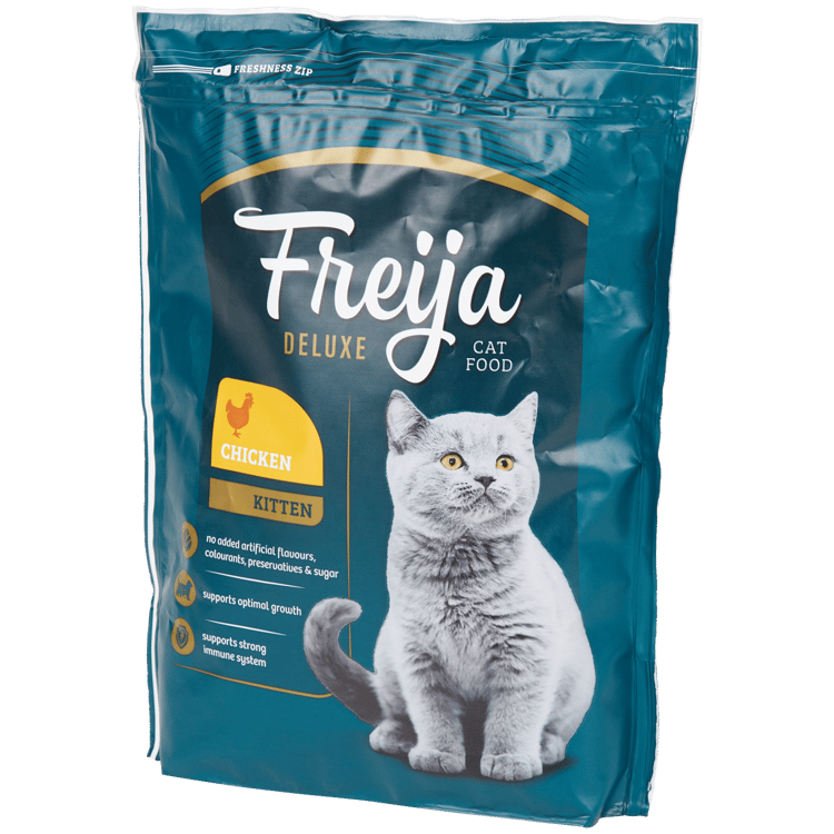Ração seca para gatos Freija Deluxe Frango