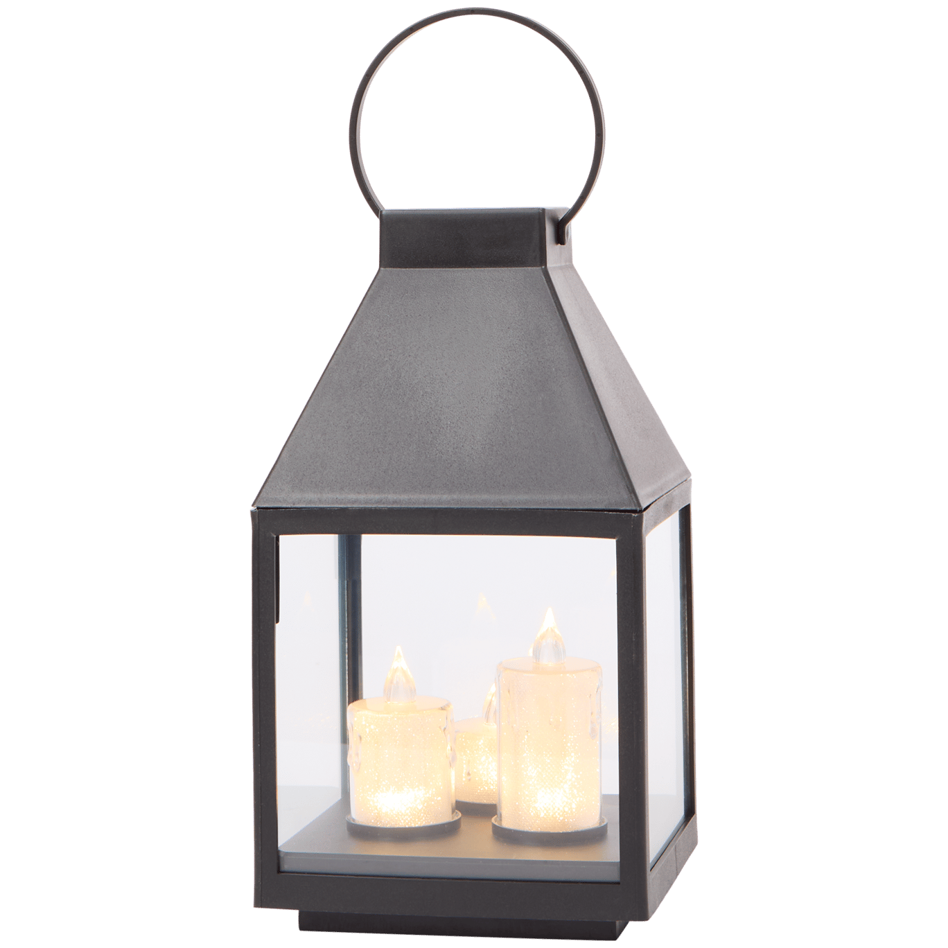 Lanterne avec bougies LED