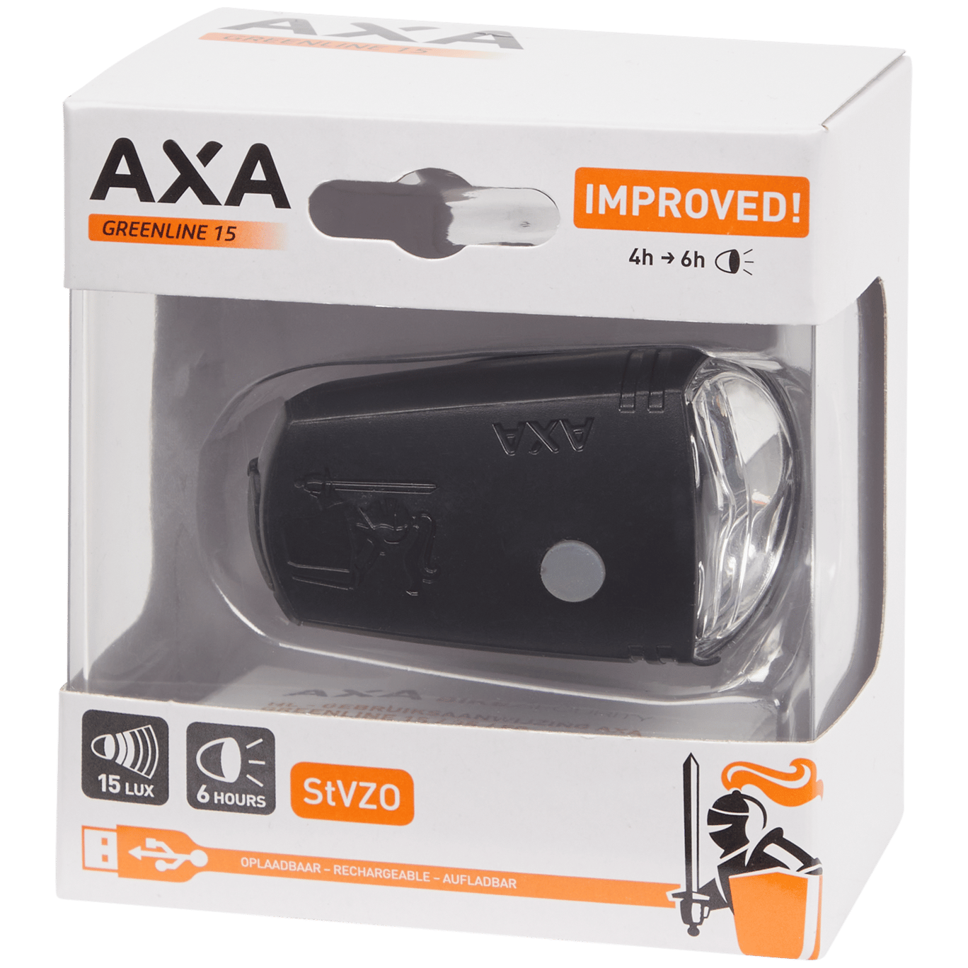 Axa Greenline fietsverlichting