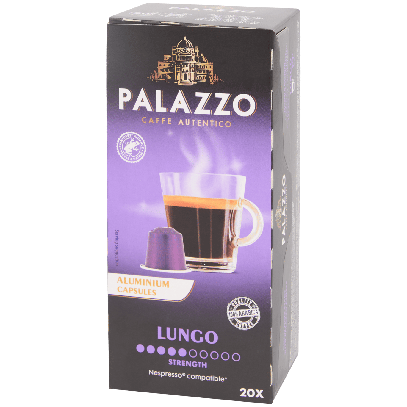 Cápsulas de café Palazzo Lungo