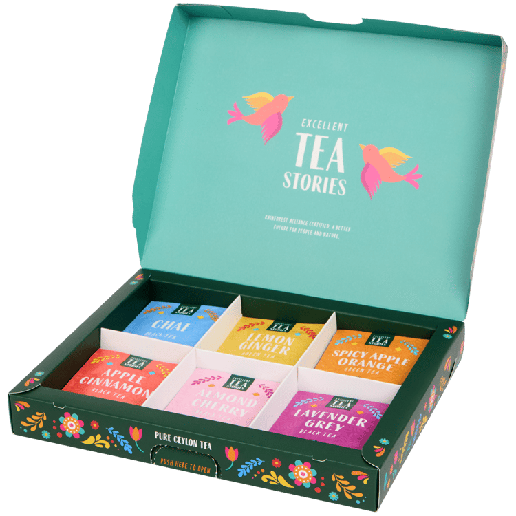 Té Puro Ceilán en caja de regalo