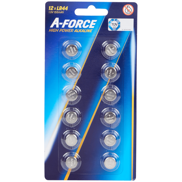 A-Force knoopcelbatterijen