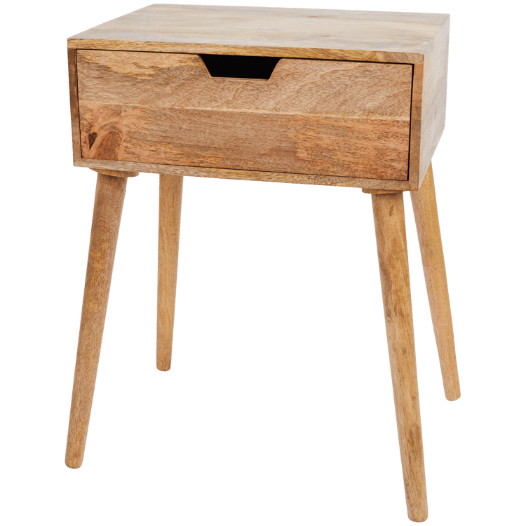 Nachttisch aus Holz