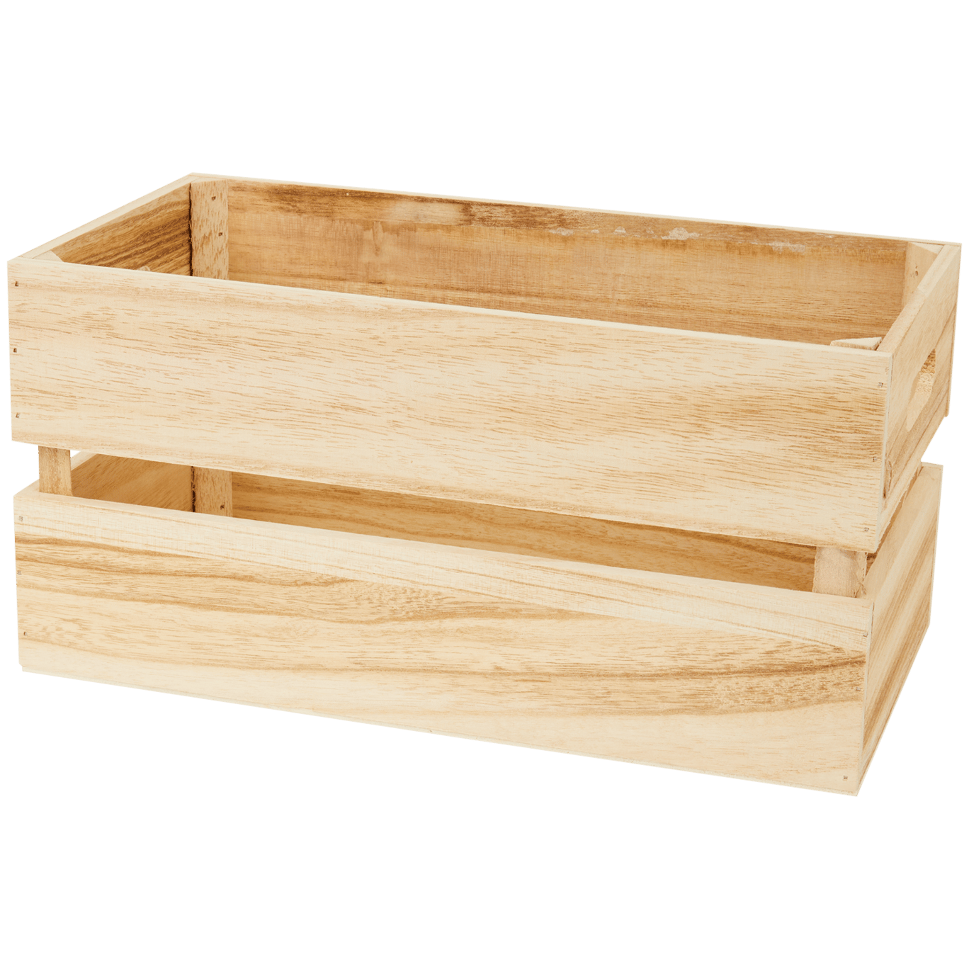 Caja de madera mediana