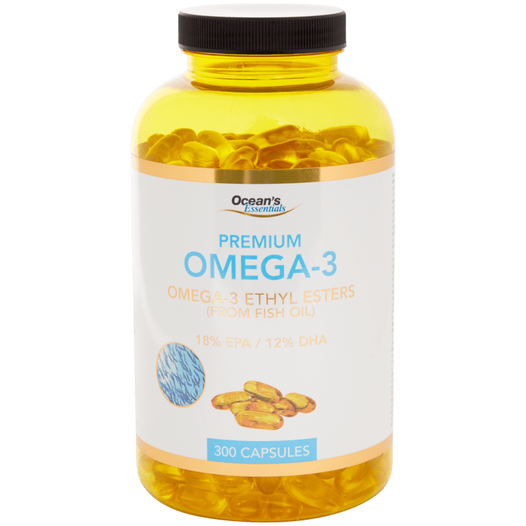 Capsules d’huile de poisson Oméga-3 Ocean's Essentials