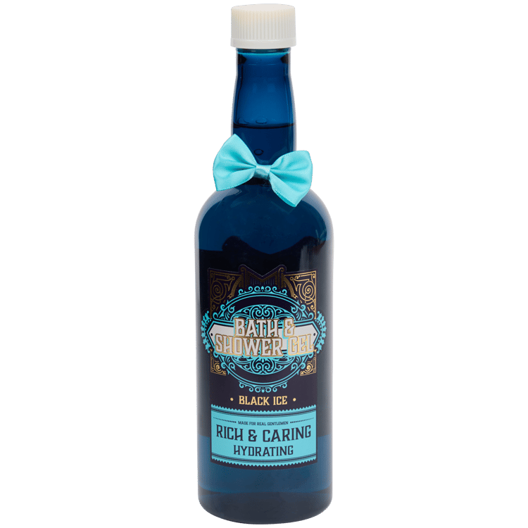 Pflegendes Bade- und Duschgel in Flasche Black Ice