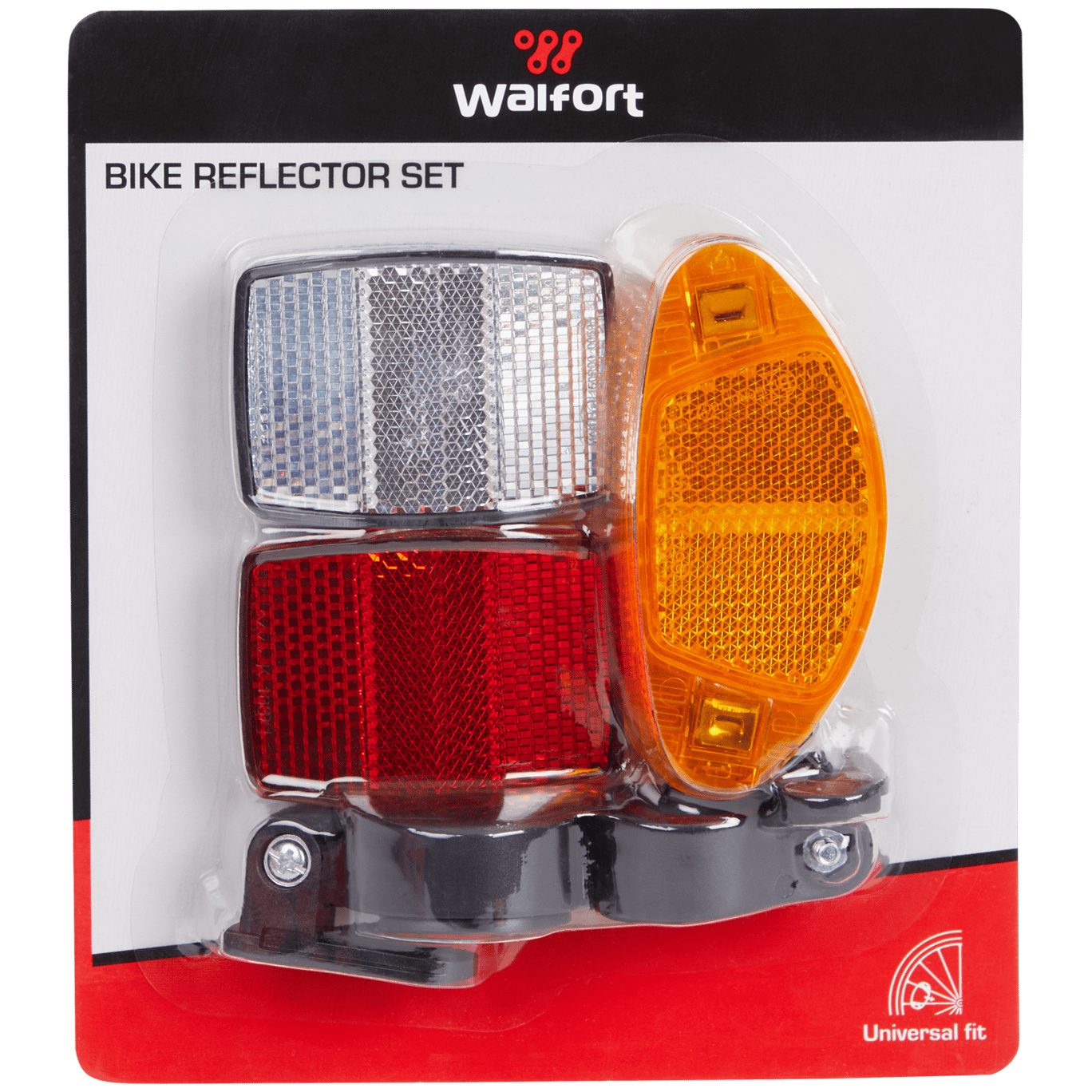 Set de reflectores para bicicleta Walfort