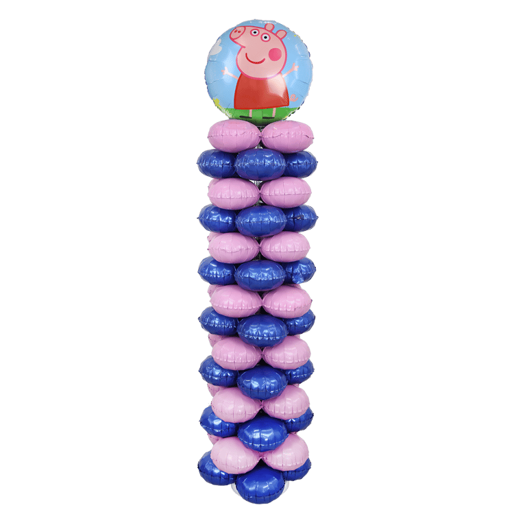 Balão em forma de coluna