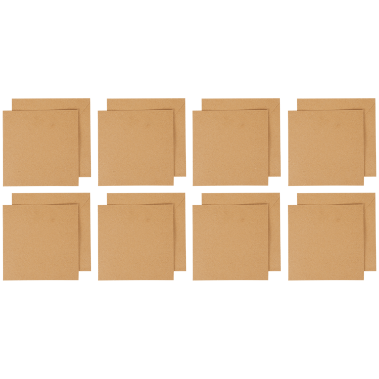 Doubles cartes avec enveloppes Craft & Design