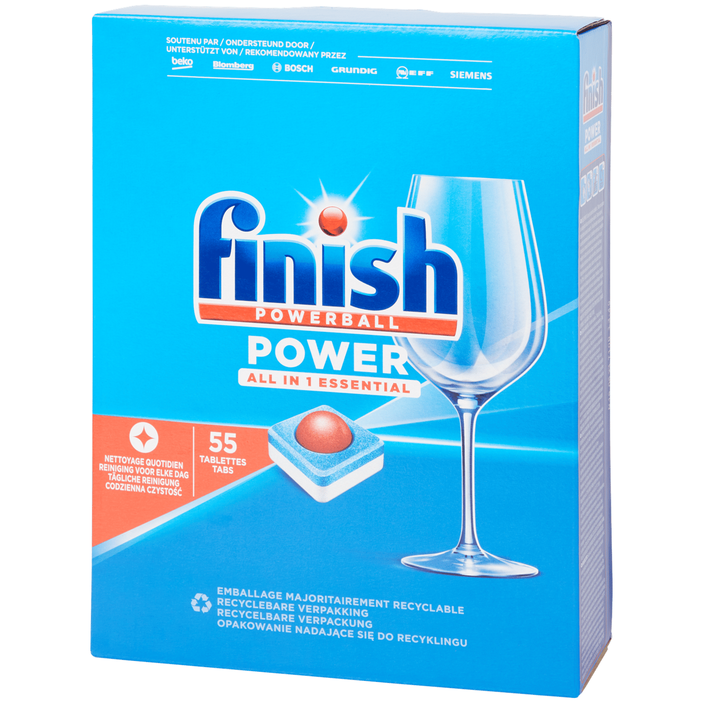 Tablety do umývačky riadu Finish Powerball All-in 1
