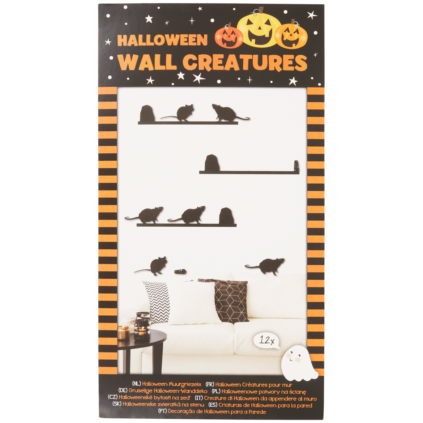 Halloween muurstickers