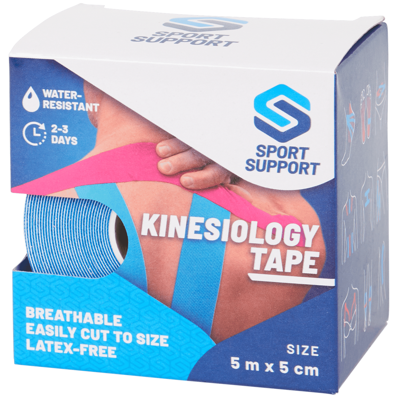 Frank slank Komst Sport Support kinesiology tape | Action.com