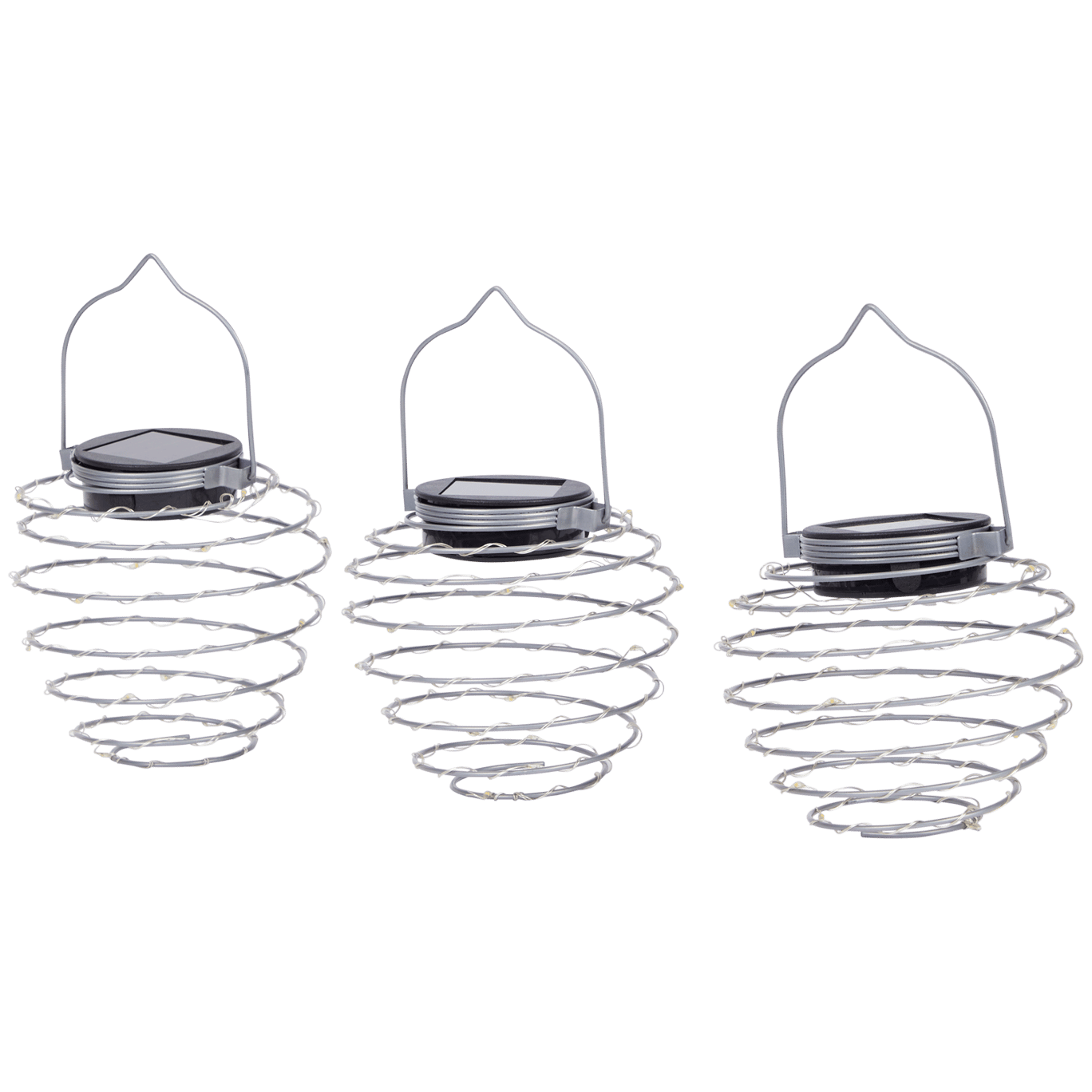 Lampes solaires spirale Solar