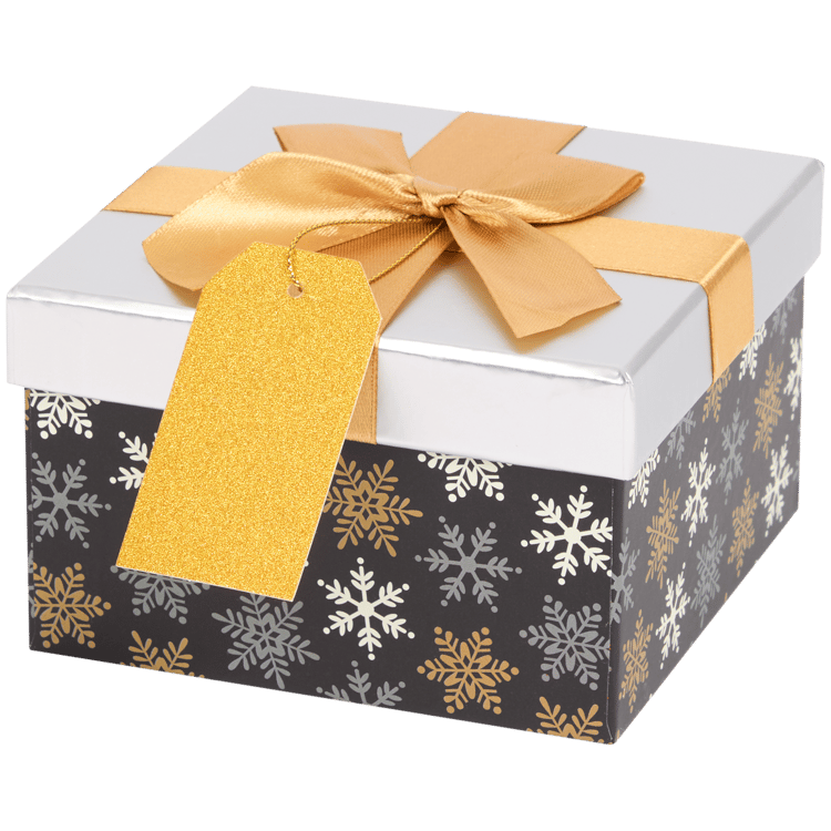 Weihnachtliche Geschenkbox