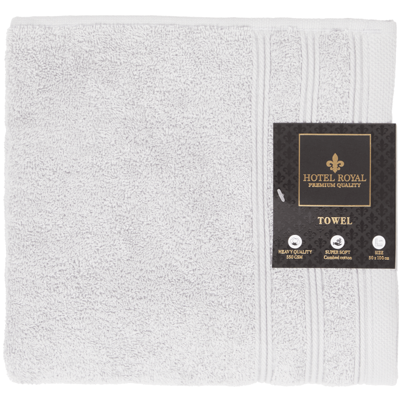 Serviette Hotel Royal Gris clair