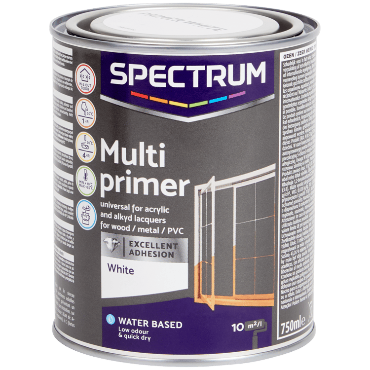 Multiprimer séchage rapide Spectrum Blanc