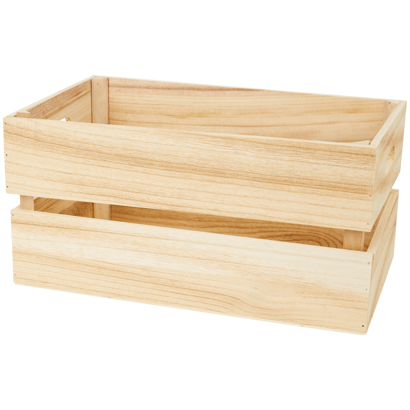Caja de madera grande