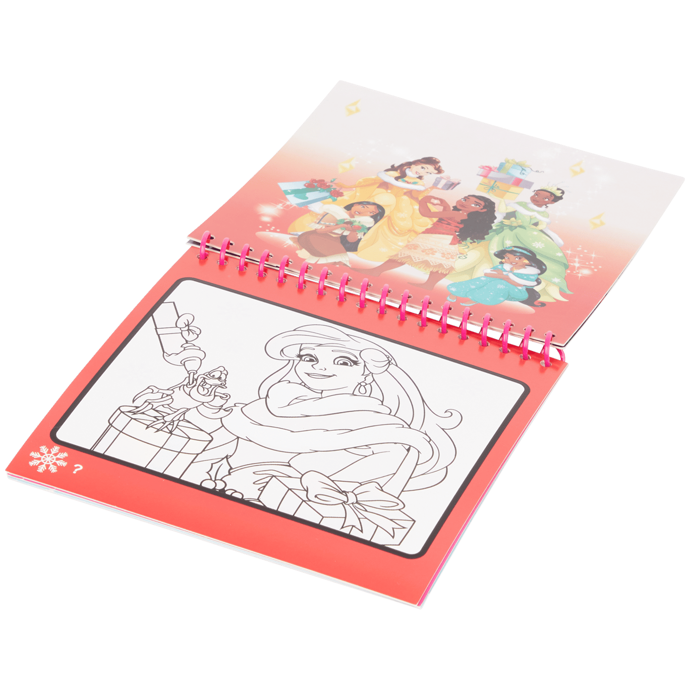 Disney kerst-waterkleurboek