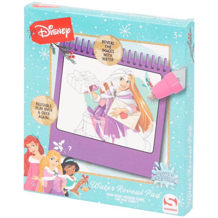 Disney kerst-waterkleurboek