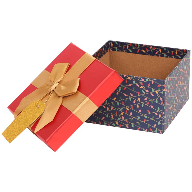 Weihnachtliche Geschenkbox