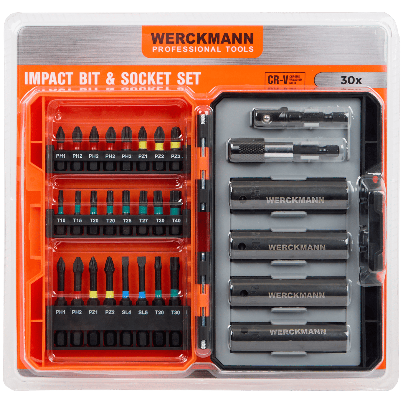 Werckmann Impact Bit Und Steckschl ssel Set Action DE Werckmann Impact Bit Und Steckschl ssel Set Action DE