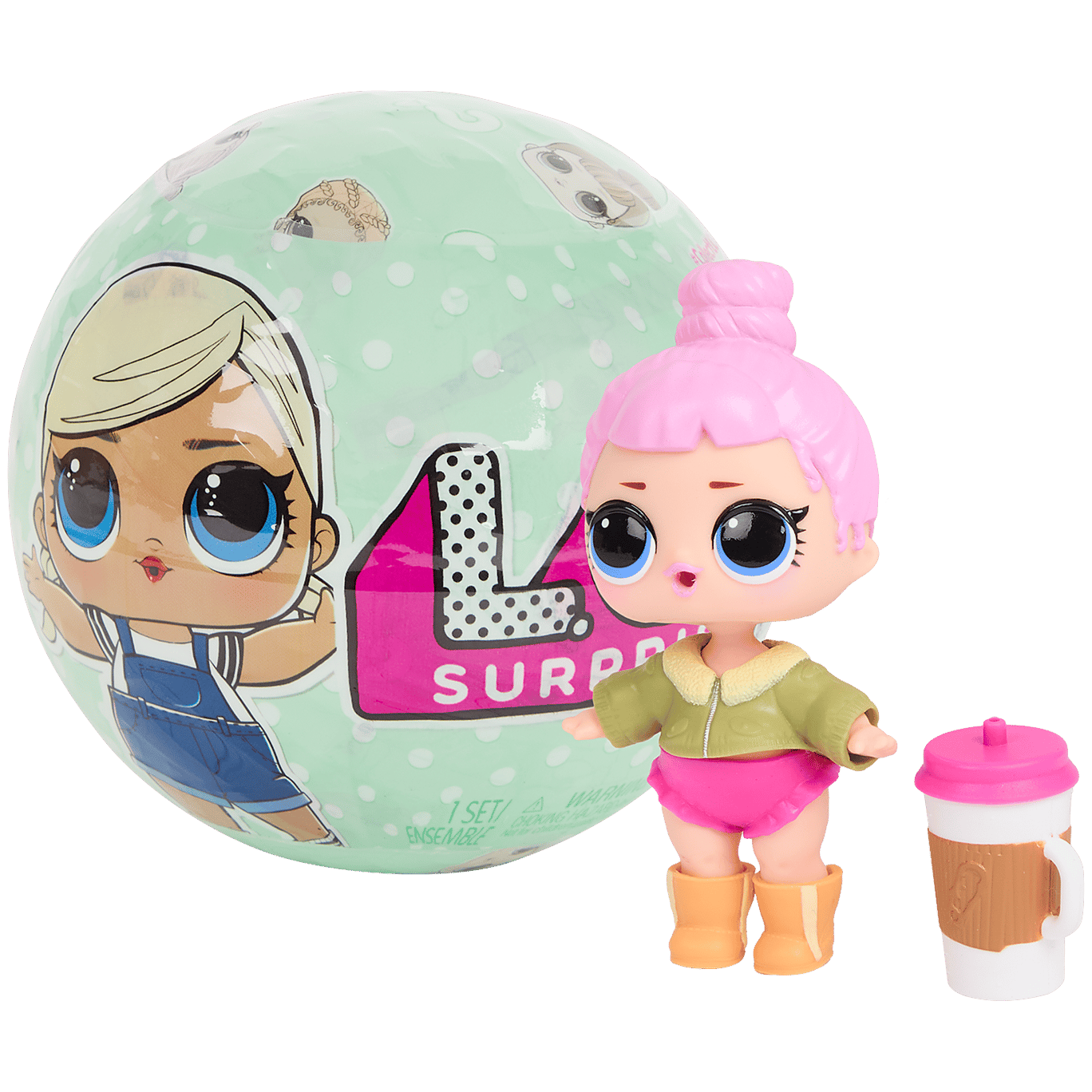 Boneca em bola surpresa L.O.L. Surprise!