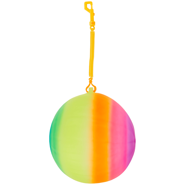 Regenbogen-Bungeeball